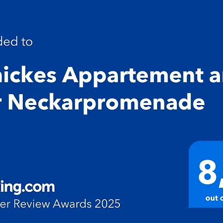 Apartment Schickes An Der Neckarpromenade Heilbronn